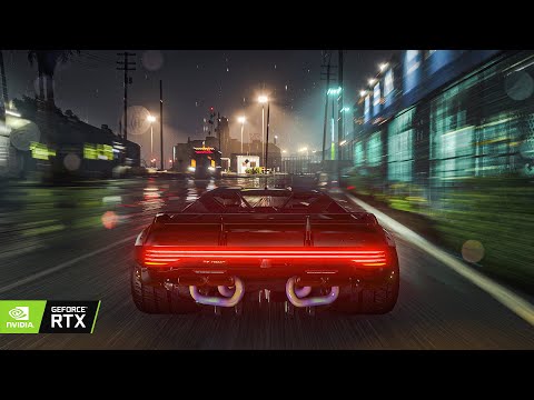 GTA V: 2022 Remastered - Most Realistic Ray-Tracing Graphics MOD - 4k Maximum Settings Gameplay