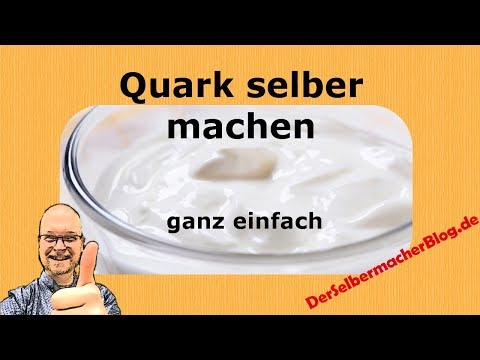 Quark selber machen ►► ganz einfach (aus Milch / Rohmilch) mit Spezialrezept / Cottage Cheese