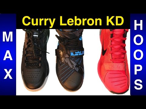 Nike Lebron Soldier 9, KD Trey 5 iii vs Curry One Low SHOES. (Nike Lebron Soldier 9,  KD Trey 5 iii vs Curry One Low SHOES)