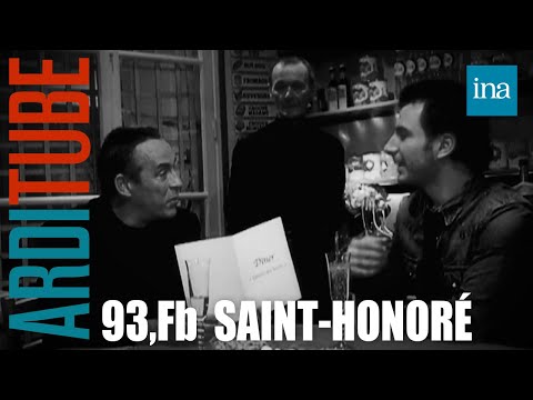Dîner "Galette des Vizirs" au 93, Faubourg Saint-Honoré chez Thierry Ardisson | INA Arditube