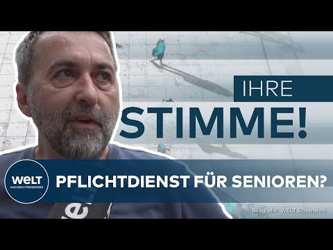 DEUTSCHLAND: Sozialforscher fordert Pflichtdienst für fitte Rentner! Das halten die Bürger davon!