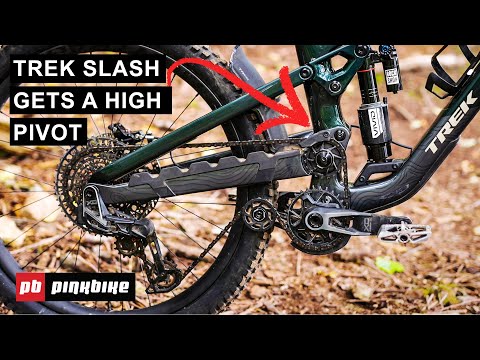 Trek Slash 2023 má High Pivot!