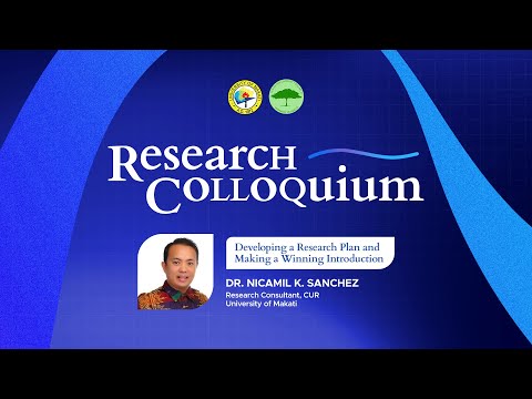 Developing a Research Plan and Making a Winning Introduction | Research Colloquium Day 1 | 4/4/2023