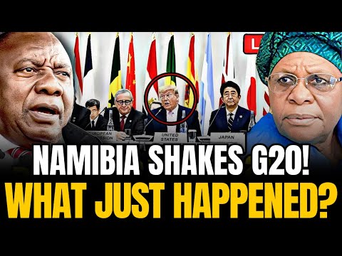 Namibia Ignites G20 Crisis: Inside the Explosive US–South Africa G20 Crisis