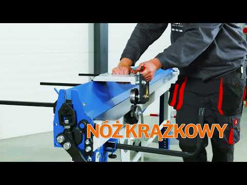 Sheet metal folders M40x2200 with rollershears . - Image 2
