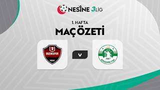 Maç Özeti I Nesine 3. Lig I Yozgat Belediyesi Bozok Spor - Ejderoğlu Kırşehir Fu