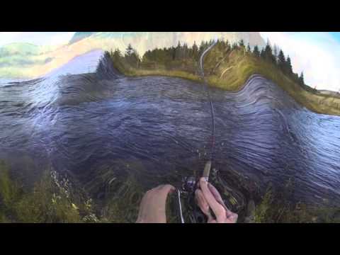 Åfiskeri/fishing in the river (Iceland)