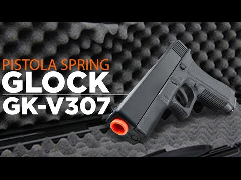 Pistola Airsoft Glock GK-V307 Spring VIGOR 