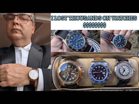 LOSING THOUSANDS ON WATCHES - Wrist Watch Market is OVER !