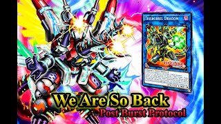 Rokket Dragon Link Deck And Duels Post Burst Protocol So Broken Sep  2025