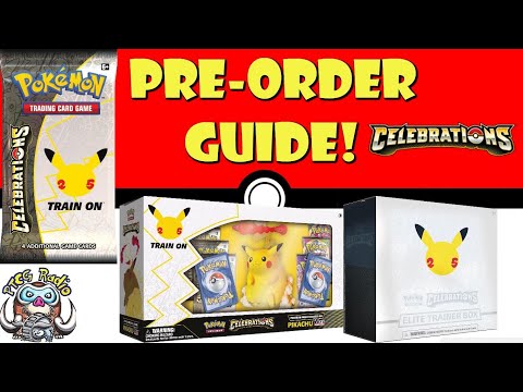 Celebrations Pre-Order Guide (Super Exciting New Pokémon TCG Set!)