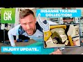Injury Update! What An Injured Day Looks Like | Crazy Sneaker Collection | Ben Foster - TheCyclingGK