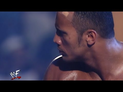 The Rock & Kane Vs Chris Benoit & Kurt Angle Part 1 - RAW IS WAR
