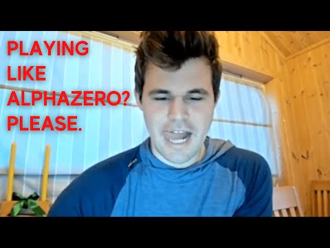 "He's trying to play like Alphazero, but he can't" - Magnus Carlsen CRUSHES Lawrence Trent