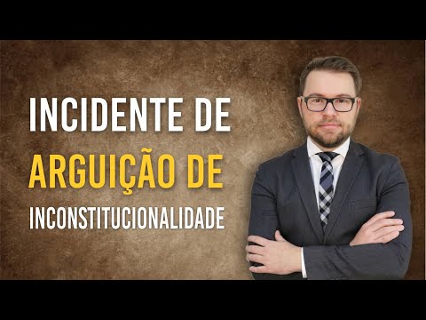 NOVO CPC - Incidente de Arguição de Inconstitucionalidade