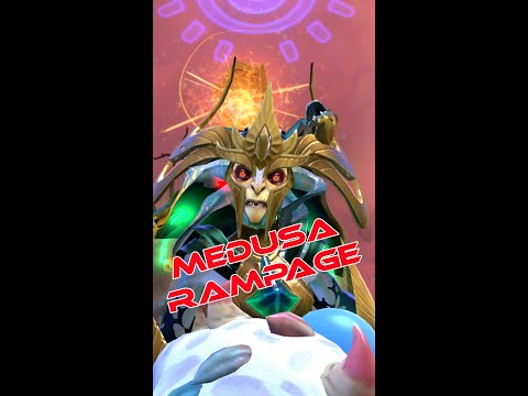 Dota 2 Medusa rampage 2021 #dota2 #pro #gameplay #shorts