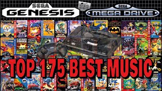 Top 175 Best SEGA Genesis / Mega Drive Music Tracks - 8 Hours
