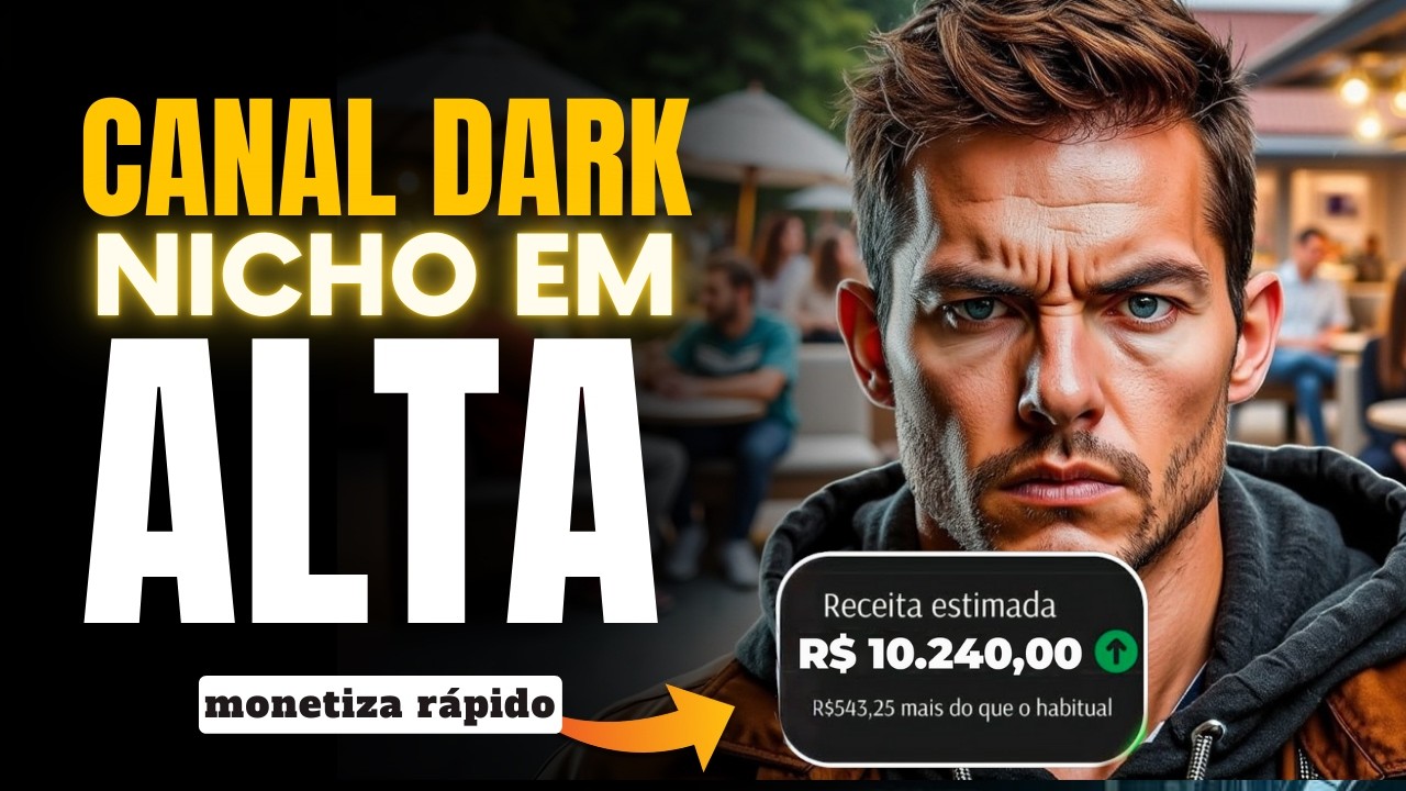 Replique este Canal Dark e MONETIZE em tempo RECORDE (Fácil de Editar)