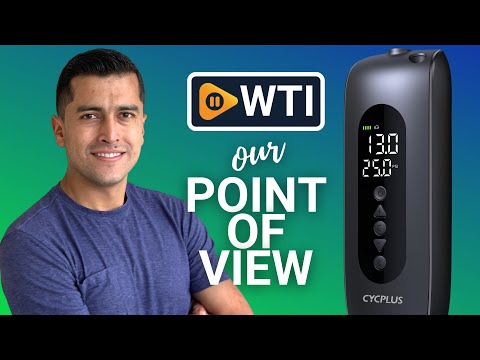 CYCPLUS Tire Inflator Portable Air Compressor - WTI product video review