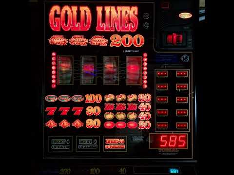 GOLD LINES Gokkast Barcrest (Dutch Slot Machine)
