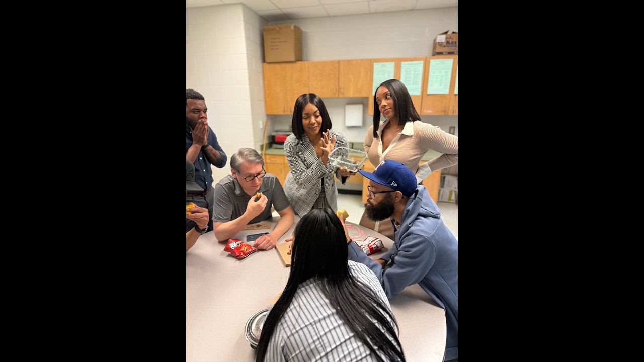 Ms. Johnson brings some of Tre’s leftover cornbread to work and guess WHO doesn’t like it!