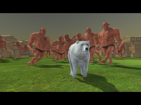 Escape from Village of Hill Giant - Animal Revolt Battle Simulator