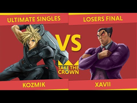 Take the Crown #30 - Losers Final - kozmik (Cloud) vs Xavii (Kazuya)