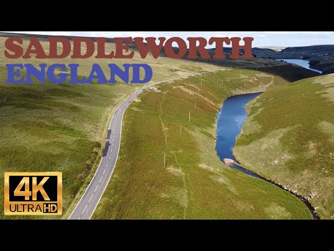 Saddleworth Moors by Drone  #saddleworth