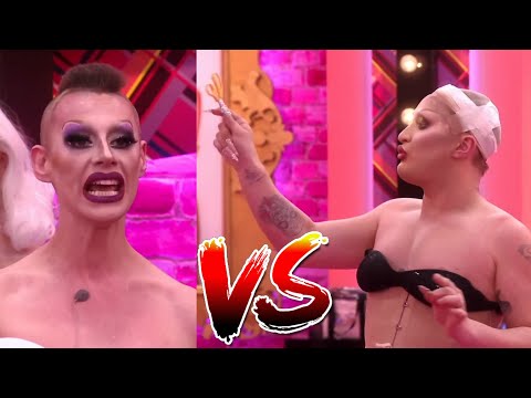The Vivienne vs Divina De Campo FULL DRAMA FIGHT - Rupauls Drag Race Fights!