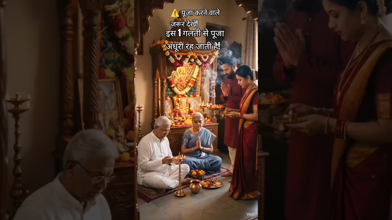 पूजा करते समय लोग अनजाने में करते हैं यह बड़ी गलती | भगवान विष्णु की कथा #bhakti #shorts #sanatan