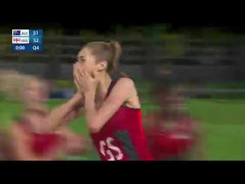 Team England win Commonwealth Games netball gold with final second goal from Helen Housby