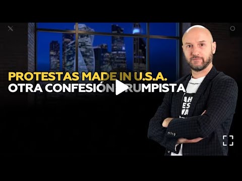 PROTEST MADE IN U.S.A. ANOTHER TRUMPIST CONFESSION