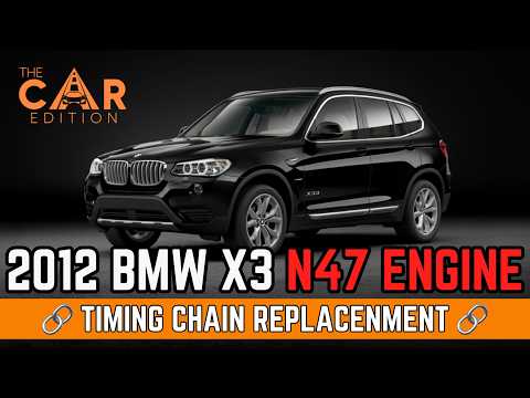 2012 BMW X3 N47 Timing Chain Replacement + Turbo, Crank Pulley, Cam Cover & MORE! - THE CAR EDITION