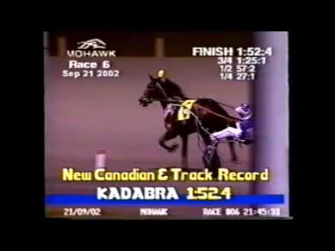 2002 Mohawk Raceway KADABRA David Miller Canadian Trotting Classic Final
