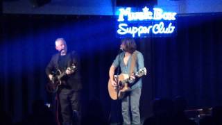 Rhett Miller & Jon Langford, "Over the Cliff" (Old 97's), Music Box Supper Club, November 2, 2014