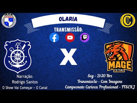 Olaria x Magé - Campeonato Carioca Profissional - Quartas de Final - FFSERJ
