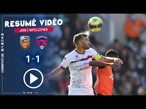 FC Lorient Bretagne Sud 1-1 Clermont Foot Auvergne...