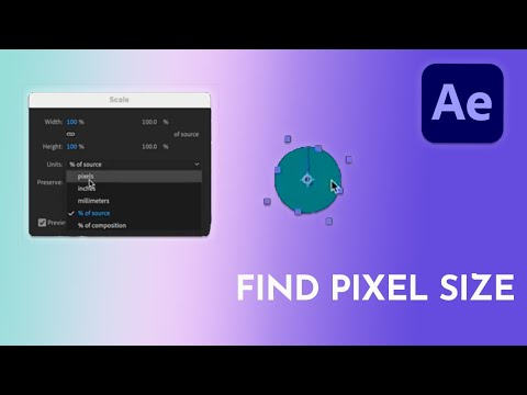 Find the Pixel Size of A Shape | After Effects Tutorial