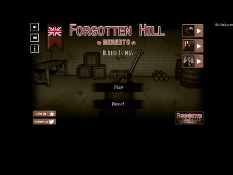 THIS GAME IS SO WEIRD !  | Forgotten Hill  Memento Buried Things
