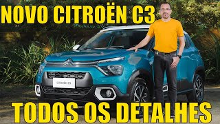 Novo Citroën C3 2023 -  Todos os detalhes