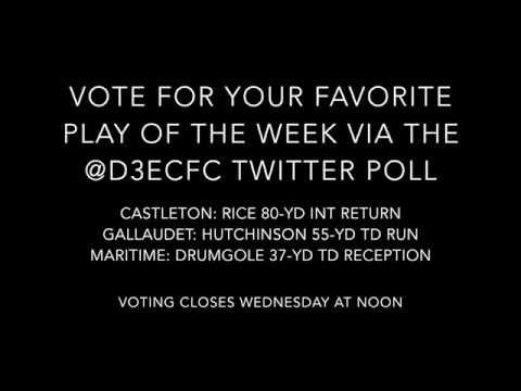 2018 ECFC Play of the Week - Week 2