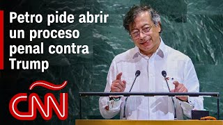 Discurso completo de Gustavo Petro ante la Asamblea de la ONU