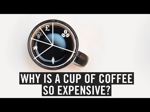 コーヒー一杯の値段が高いのはなぜ？ (Why is a cup of coffee so expensive?)