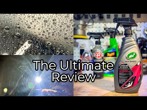 I bought this so you don’t have to - Turtle Wax Ceramic 3 in 1 detailer - Review and Comparison!
