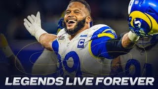 Dallas Cowboys Fan Reacts To Aaron Donald Retiring From The NFL After 10 Seasons
