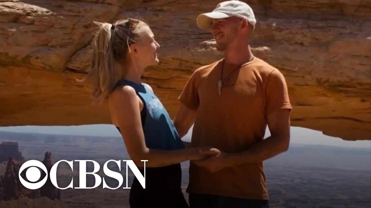 Search continues for Gabby Petito's fiancé as his family calls discovery of body 