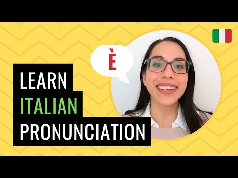 Learn Italian Pronunciation: The OPEN E