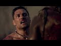 Spartacus S1E13 Gladiators Vs Roman Soldiers