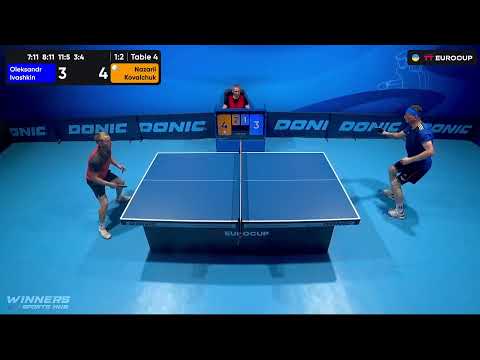 20:05 Oleksandr Ivashkin - Nazarii Kovalchuk 28.08.2023 TT Euro.Cup Ukraine  Star. TABLE 4