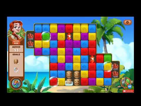 Lost Island Blast Adventure Level 826 NO BOOSTERS - A S GAMING